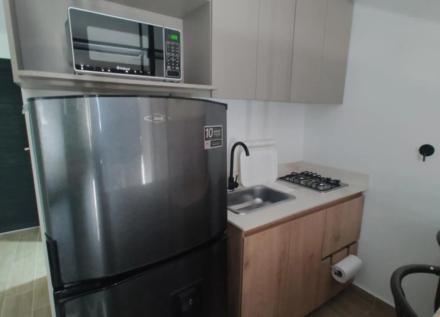 Metro Floresta Acogedor Apartaestudio 메딜린 아파트